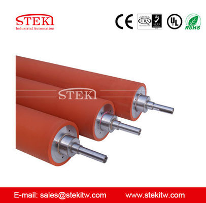 100mm 샤프트 지름 ACR 타입 PU 고무 롤러 코팅 롤러 1400mm 미니 몸 크기